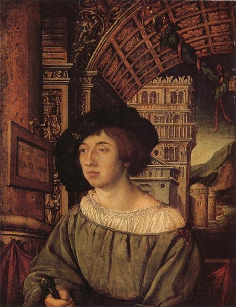 HOLBEIN, Ambrosius Portrait of a Gentleman